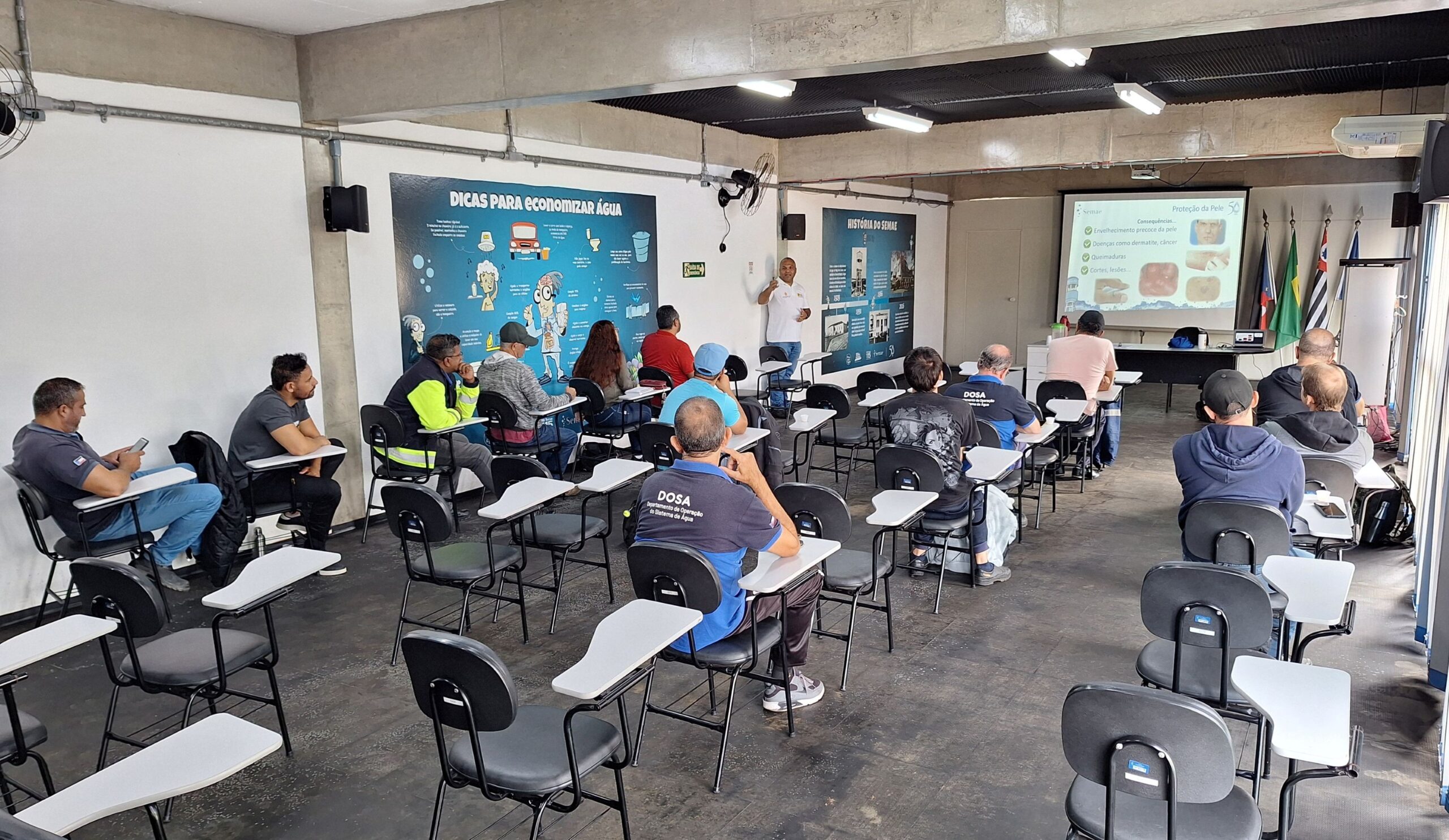 Semae Mogi das Cruzes conclui treinamento de segurança a servidores da autarquia