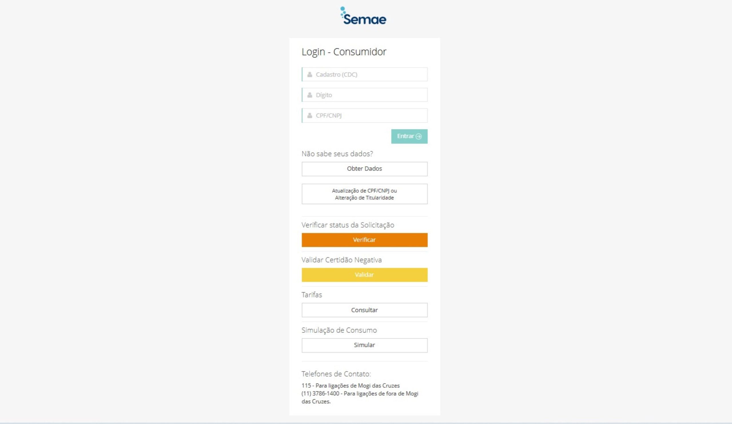 Atendimento pelo 115 será suspenso das 9h às 12h desta sexta (16/05); alternativas são Whatsapp e Agência Virtual