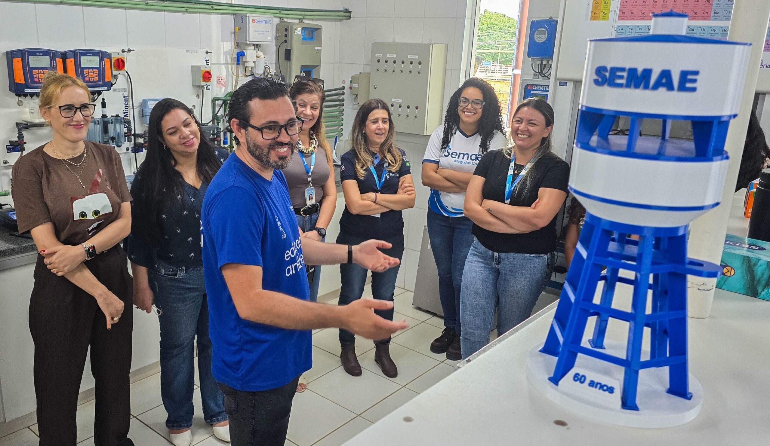 No mês em que se comemora o Dia do Servidor Público, Semae realiza edição especial de visita monitorada